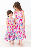 Garden Party Ruffle Maxi Dress - Aaria Tees Aaria Tees