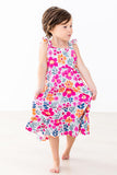 Garden Party Ruffle Maxi Dress - Aaria Tees Aaria Tees