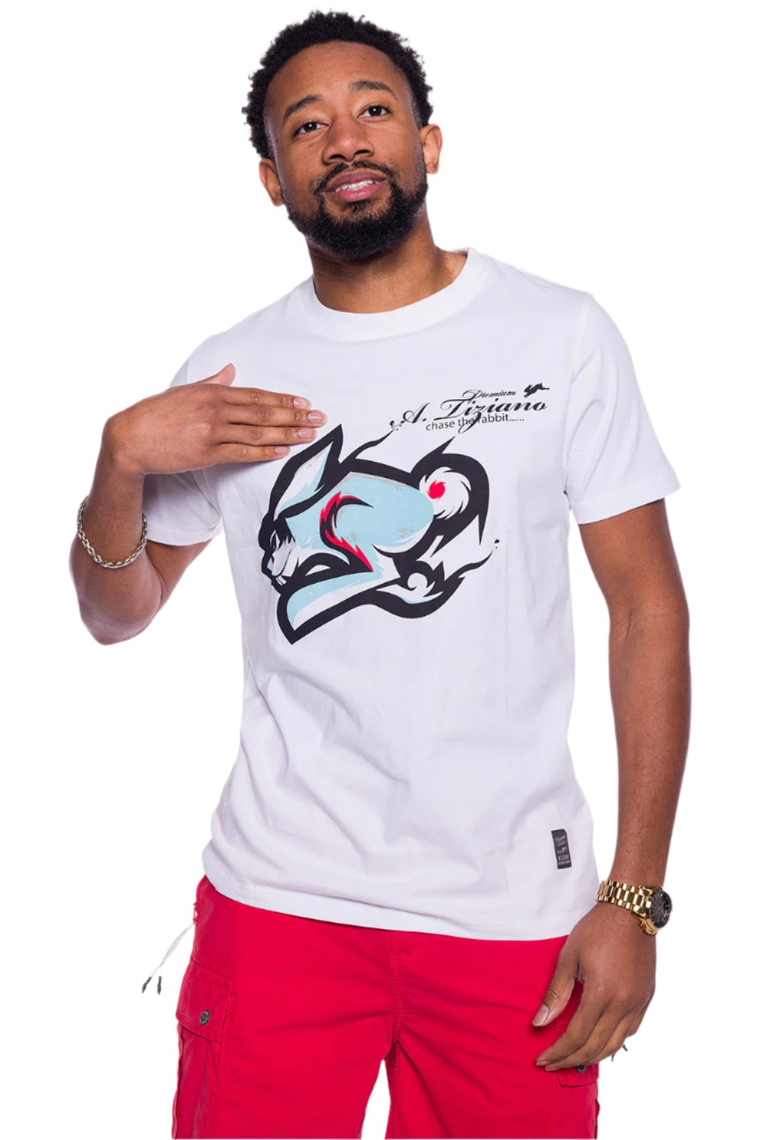 Gatlin | Graphic Print Tee - Aaria Tees