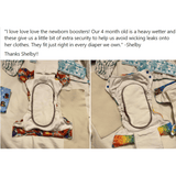 Super Absorbers Newborn Reusable Diaper Inserts Aaria Tees