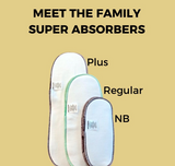 Super Absorbers Newborn Reusable Diaper Inserts Aaria Tees