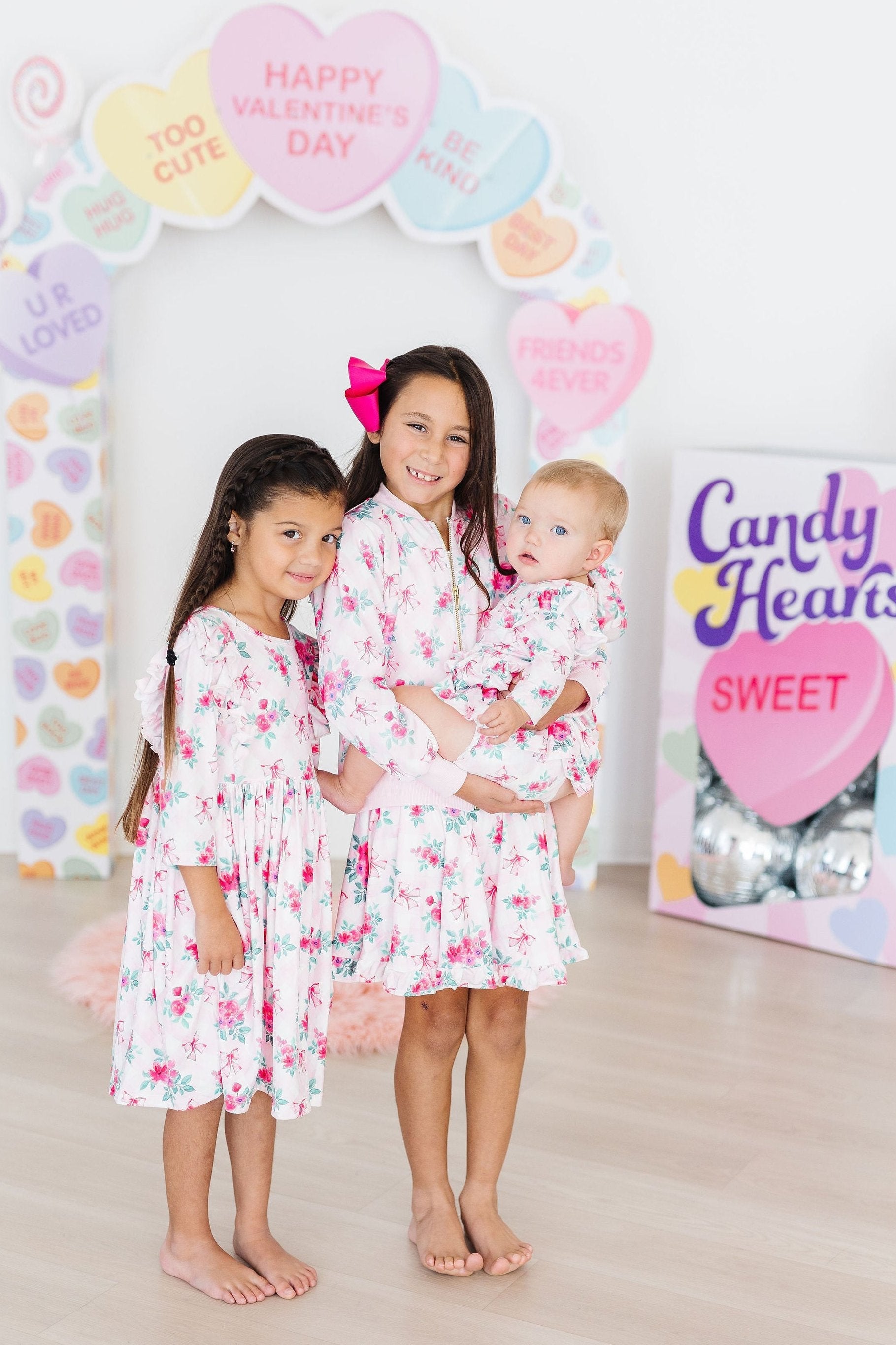 Gingham Bows Ruffle Twirl Skort - Aaria Tees Aaria Tees