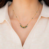 Black Spinel Reign Necklace Aaria Tees