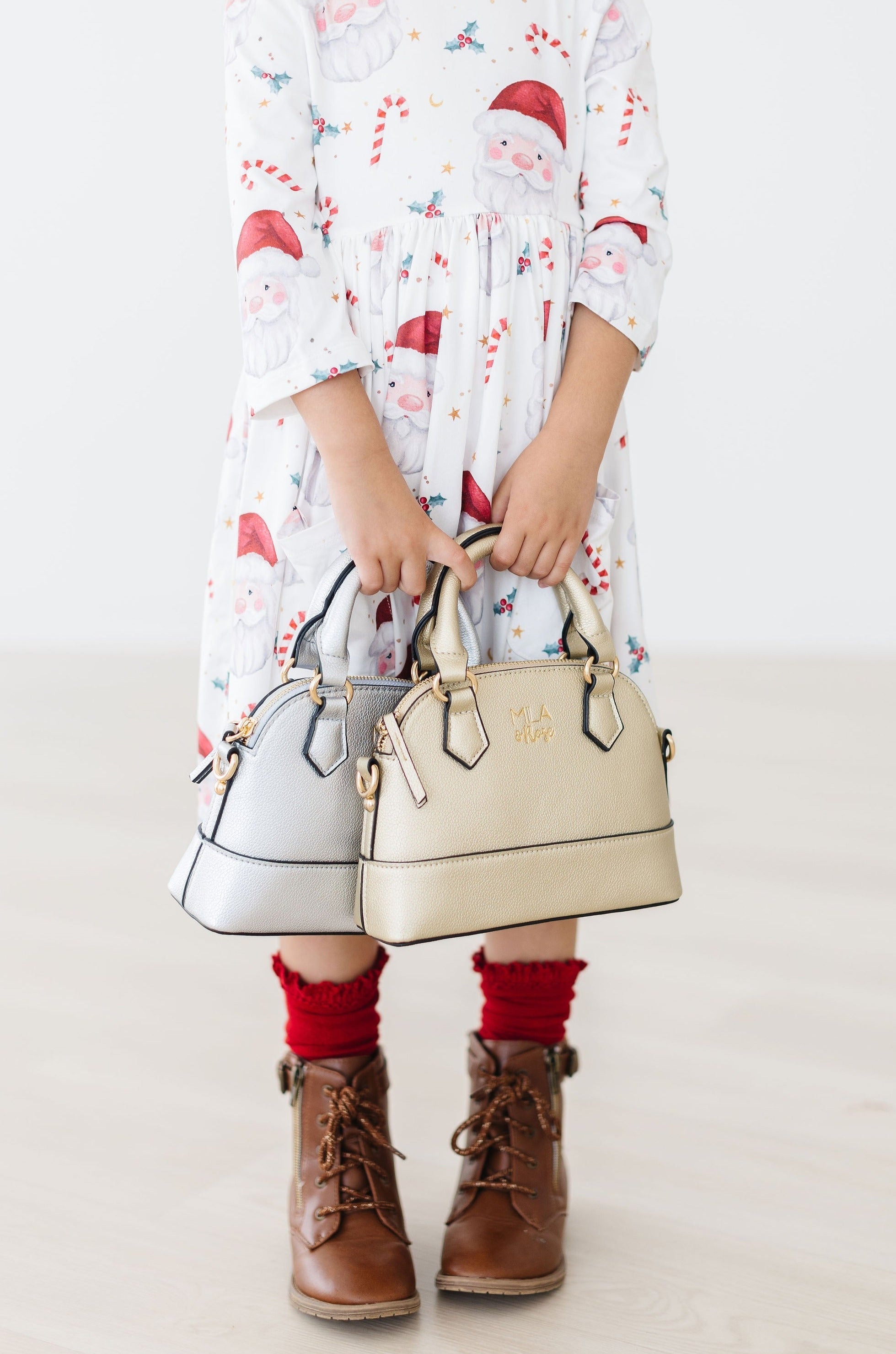 SALE Gold Metallic Girl's Crossbody Purse - Aaria Tees Aaria Tees