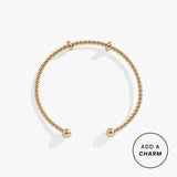 French Rope Charm Bracelet Cuff - Aaria Tees Aaria Tees
