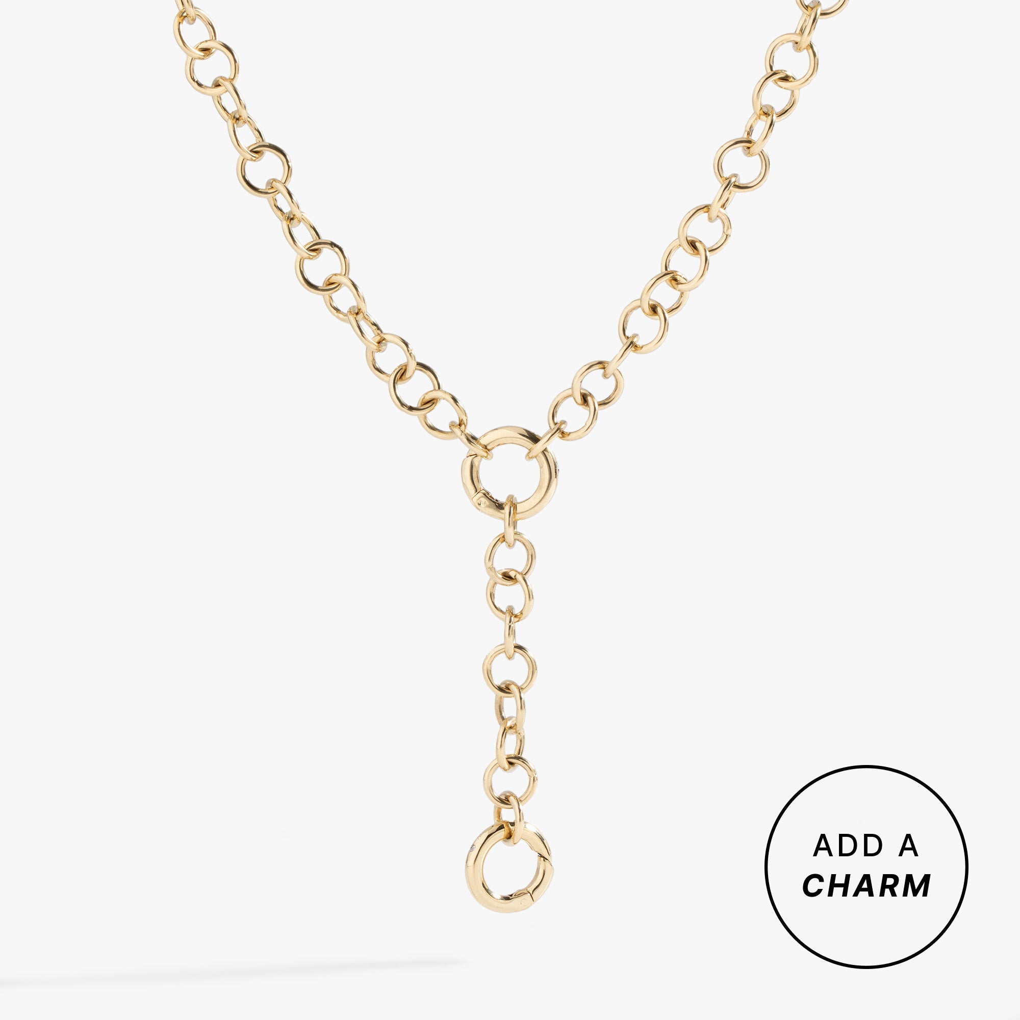 Y Necklace Interchangeable Base - Aaria Tees Aaria Tees