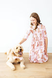 Goldendoodle 3/4 Sleeve Pocket Twirl Dress - Aaria Tees Aaria Tees
