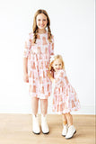 Goldendoodle 3/4 Sleeve Pocket Twirl Dress - Aaria Tees Aaria Tees