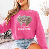 Gossip Like Charlotte Comfort Colors Long Sleeve – Historical Fiction BookTok Shirt - Aaria Tees Aaria Tees