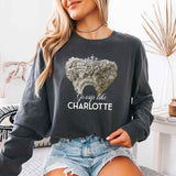 Gossip Like Charlotte Comfort Colors Long Sleeve – Historical Fiction BookTok Shirt - Aaria Tees Aaria Tees