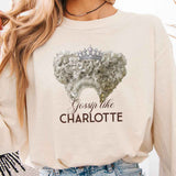 Gossip Like Charlotte Comfort Colors Long Sleeve – Historical Fiction BookTok Shirt - Aaria Tees Aaria Tees