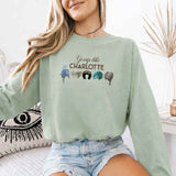 Gossip Like Charlotte Wigs Comfort Colors Long Sleeve – Regency BookTok Shirt - Aaria Tees Aaria Tees