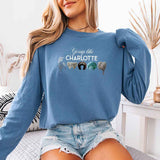 Gossip Like Charlotte Wigs Comfort Colors Long Sleeve – Regency BookTok Shirt - Aaria Tees Aaria Tees