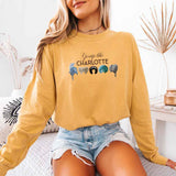 Gossip Like Charlotte Wigs Comfort Colors Long Sleeve – Regency BookTok Shirt - Aaria Tees Aaria Tees