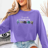 Gossip Like Charlotte Wigs Comfort Colors Long Sleeve – Regency BookTok Shirt - Aaria Tees Aaria Tees