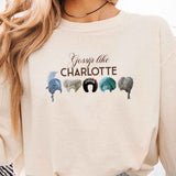 Gossip Like Charlotte Wigs Comfort Colors Long Sleeve – Regency BookTok Shirt - Aaria Tees Aaria Tees