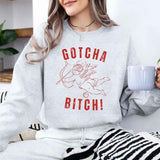 Gotcha B Valentine Sweatshirt - Funny Valentine's Day Sweater - Aaria Tees Aaria Tees