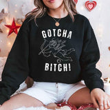Gotcha B Valentine Sweatshirt - Funny Valentine's Day Sweater - Aaria Tees Aaria Tees