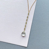 Green Amethyst Mini Yoga Pendant Aaria Tees