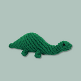 Rex the Green Dinosaur Rope Toy Aaria Tees