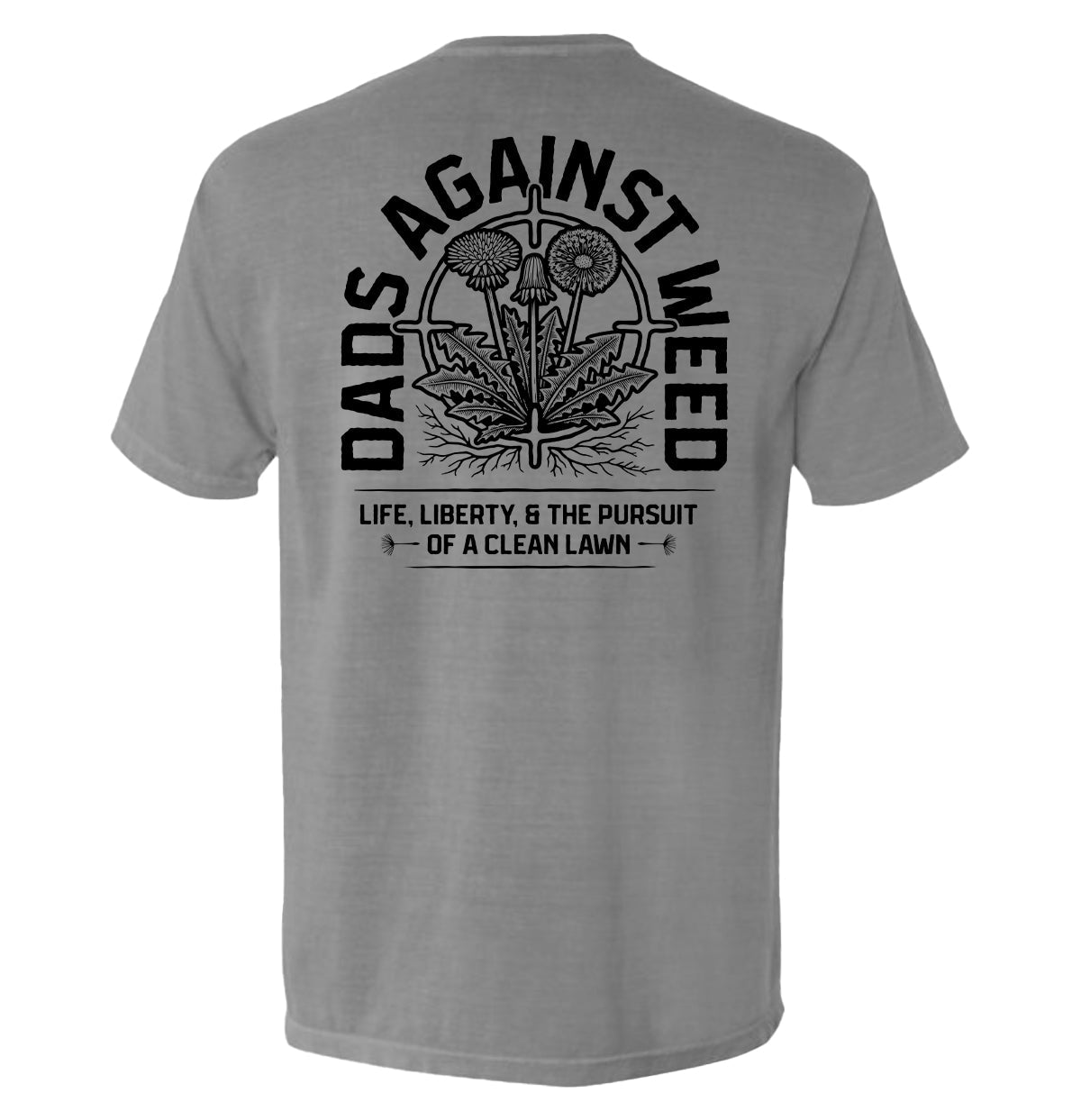 Dads Against Weed Black - Aaria Tees Aaria Tees