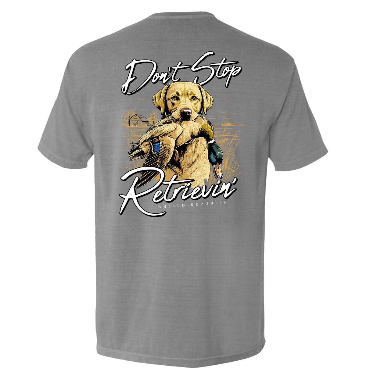 Don't Stop Retrievin Yellow Lab - Aaria Tees Aaria Tees