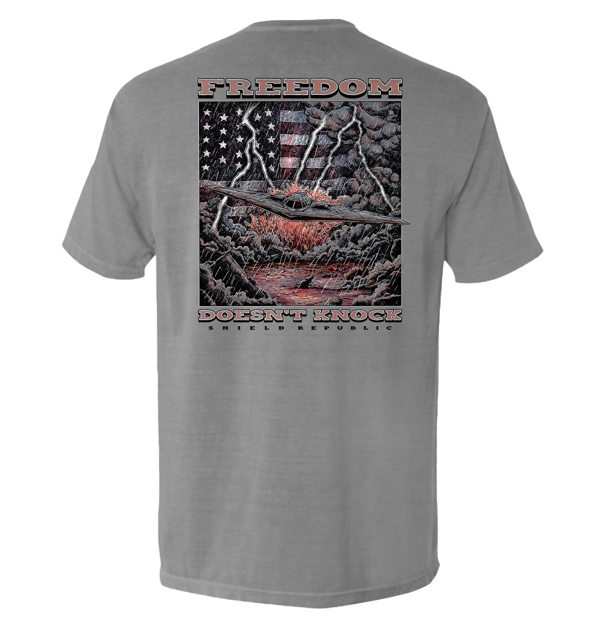 Freedom Doesn't Knock - Aaria Tees Aaria Tees