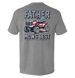 Father Mows Best Stars and Stripes Aaria Tees