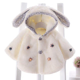 Baby Toddler Clothes Cute Fleece Fur Winter Warm Coat / Jacket for Kids Outerwear Aaria Tees