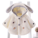 Baby Toddler Clothes Cute Fleece Fur Winter Warm Coat / Jacket for Kids Outerwear Aaria Tees