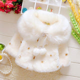 Baby Toddler Clothes Cute Fleece Fur Winter Warm Coat / Jacket for Kids Outerwear Aaria Tees