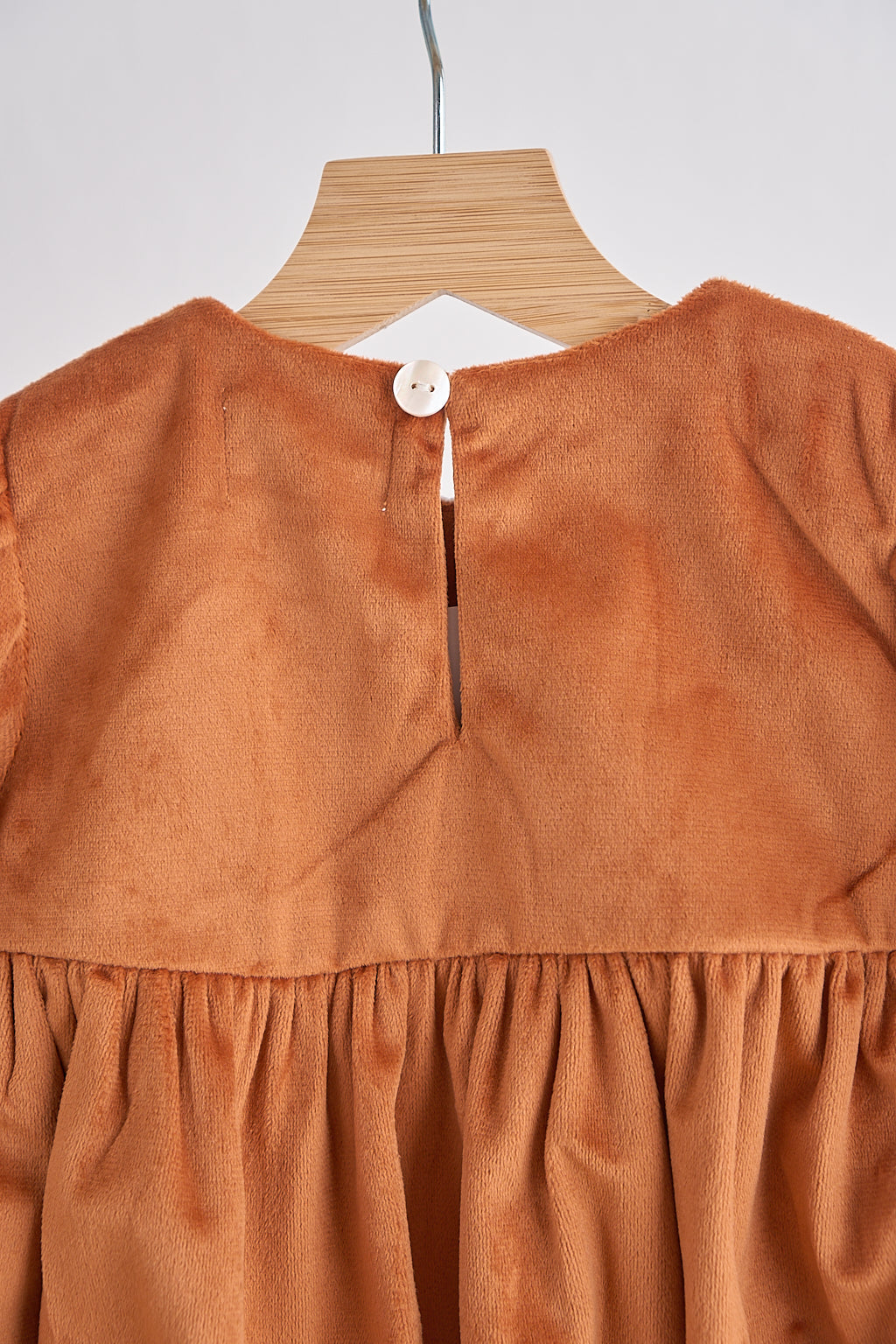 Carmel velvet lace girl bubble - Aaria Tees Aaria Tees