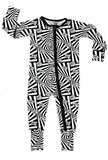 HEY! SENSORY PRINT BAMBOO ZIPPY - Aaria Tees Aaria Tees