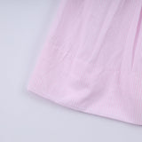Pink christmas tree hand smocked dress - Aaria Tees Aaria Tees