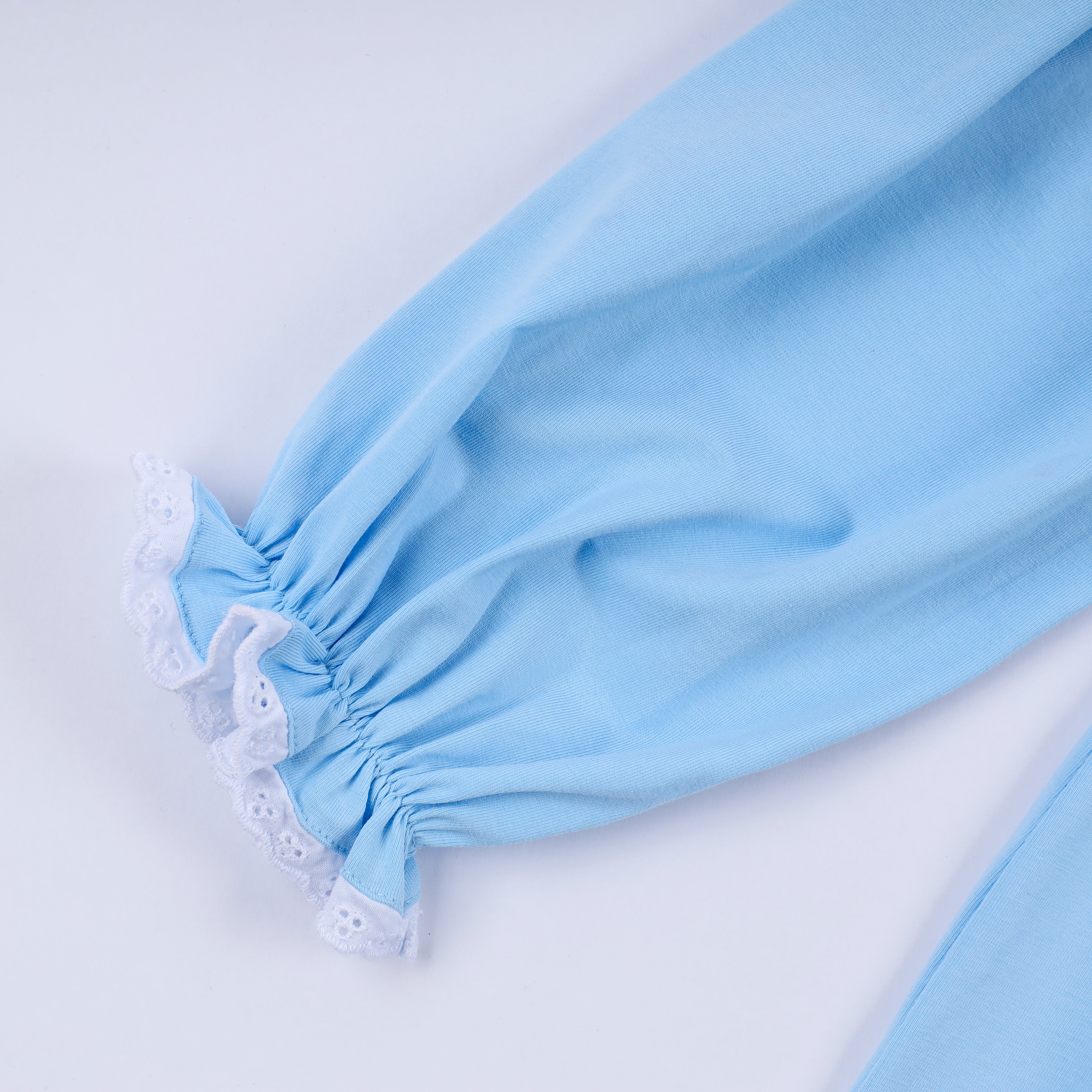 Blue nativity hand smocked dress - Aaria Tees Aaria Tees