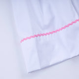 White character ruffle dress - Aaria Tees Aaria Tees