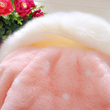 Baby Toddler Clothes Cute Fleece Fur Winter Warm Coat / Jacket for Kids Outerwear Aaria Tees