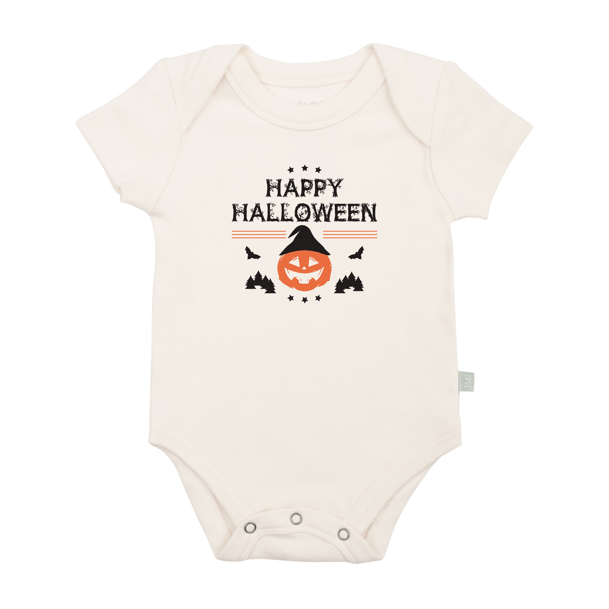 graphic bodysuit | halloween pumpkin - Aaria Tees