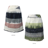 Handwoven Stripe Pencil Skirt - Aaria Tees Aaria Tees