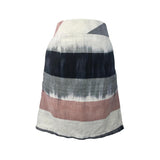 Handwoven Stripe Pencil Skirt - Aaria Tees Aaria Tees