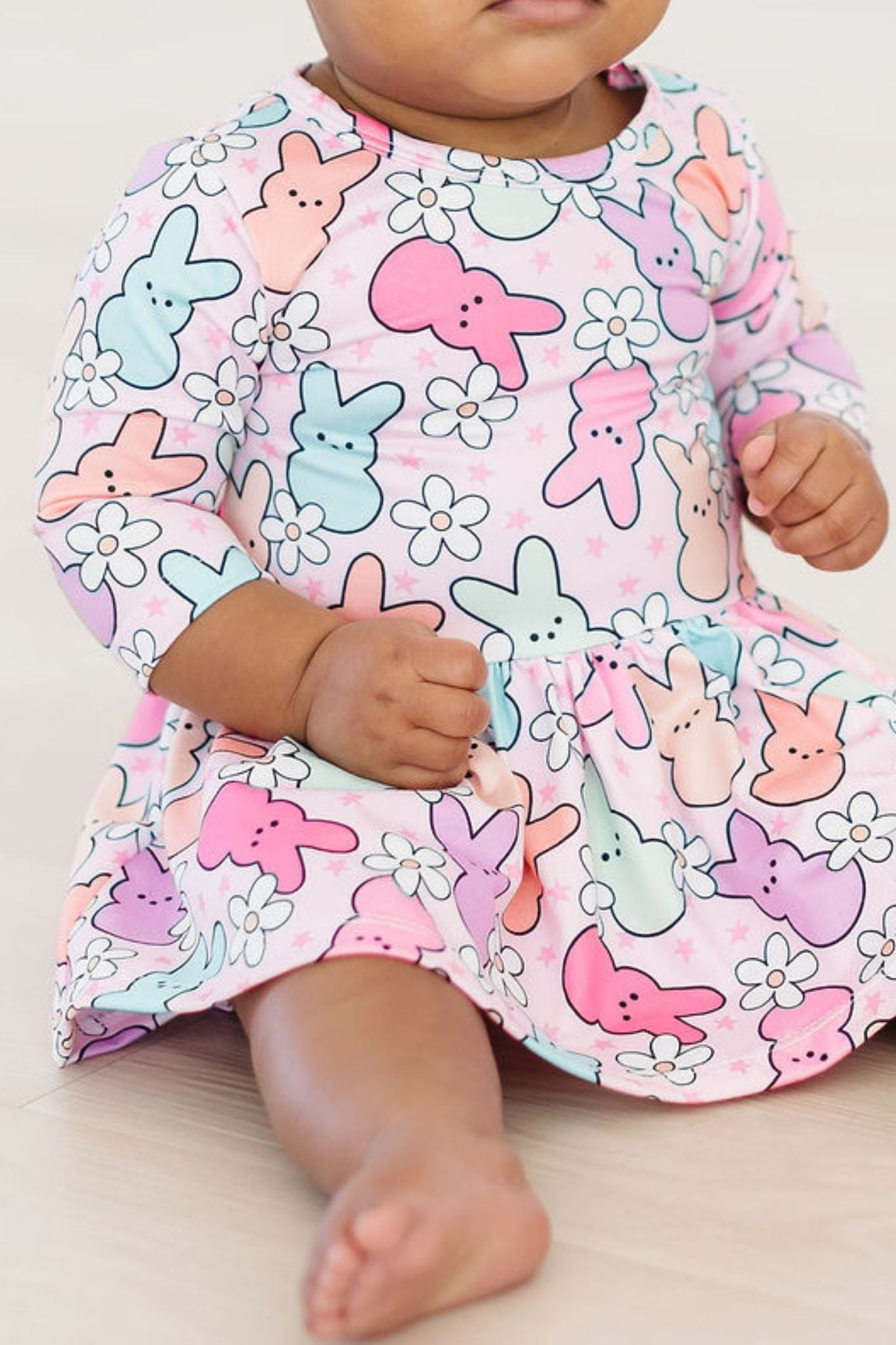 Hangin with My Peeps Twirl Bodysuit - Aaria Tees Aaria Tees