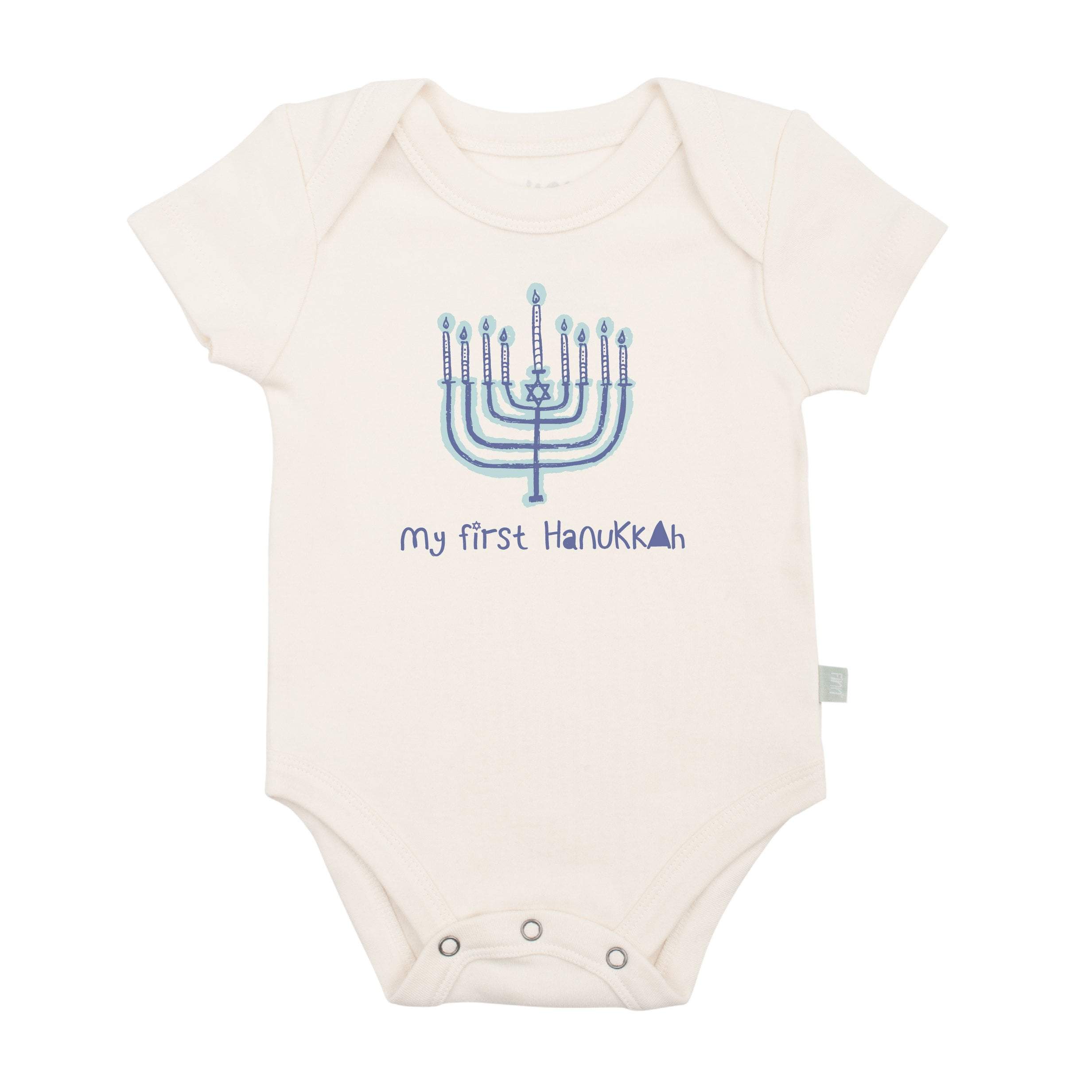 graphic bodysuit | 1st hanukkah - Aaria Tees Aaria Tees