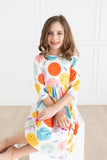 Happy Days 3/4 Pocket Twirl Dress - Aaria Tees Aaria Tees