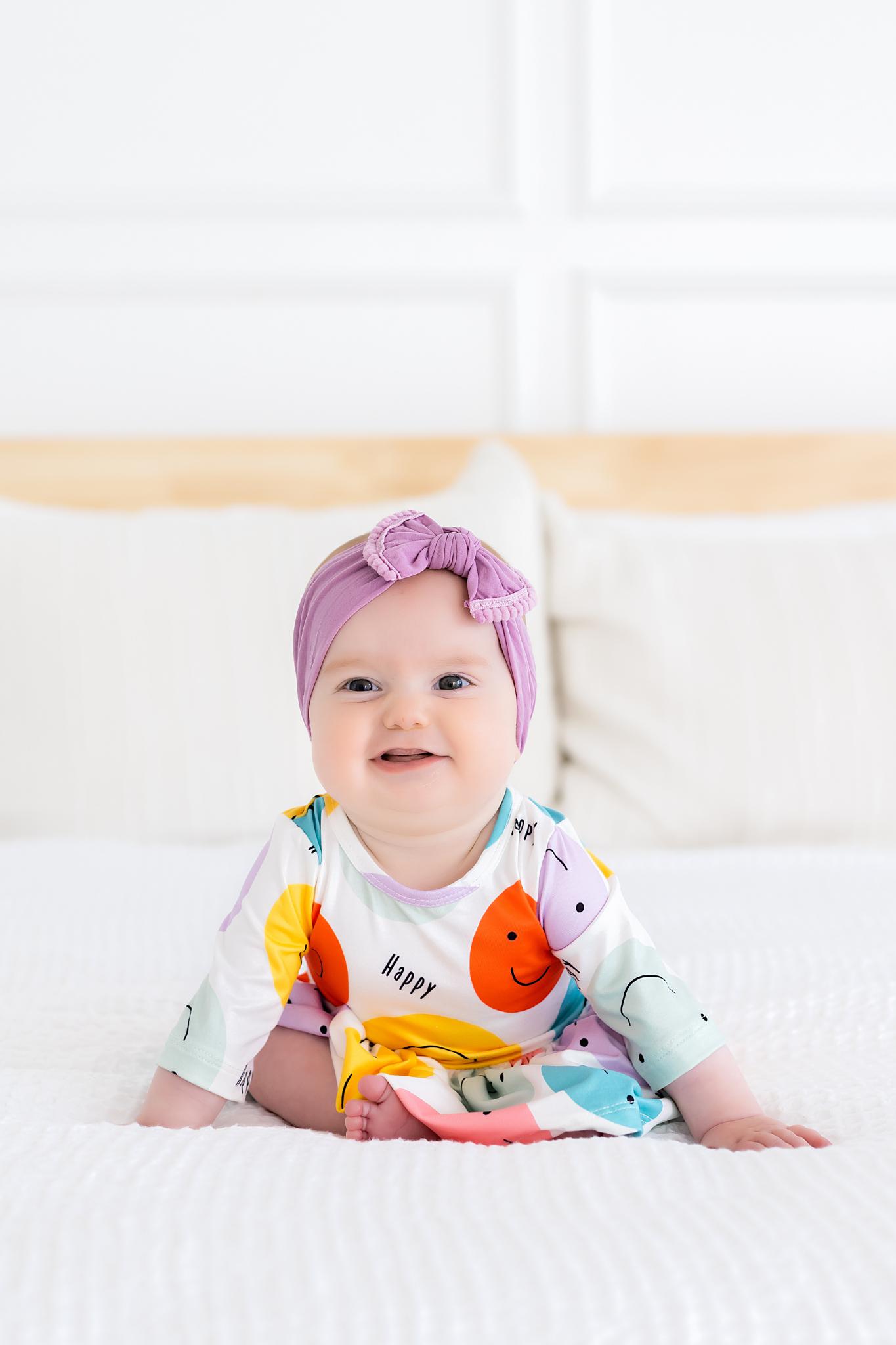 Happy Days 3/4 Sleeve Twirl Bodysuit - Aaria Tees Aaria Tees