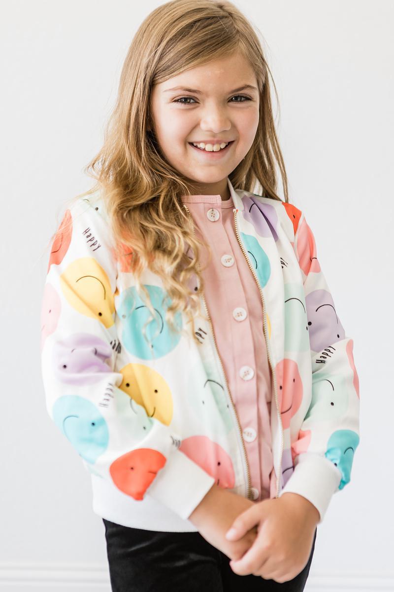 Happy Days Satin Jacket - Aaria Tees Aaria Tees
