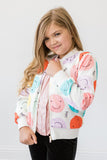 Happy Days Satin Jacket - Aaria Tees Aaria Tees