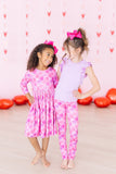 Happy Heart Day Leggings - Aaria Tees Aaria Tees