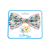 Happy Birthday! Aqua Dog Bow Tie Aaria Tees