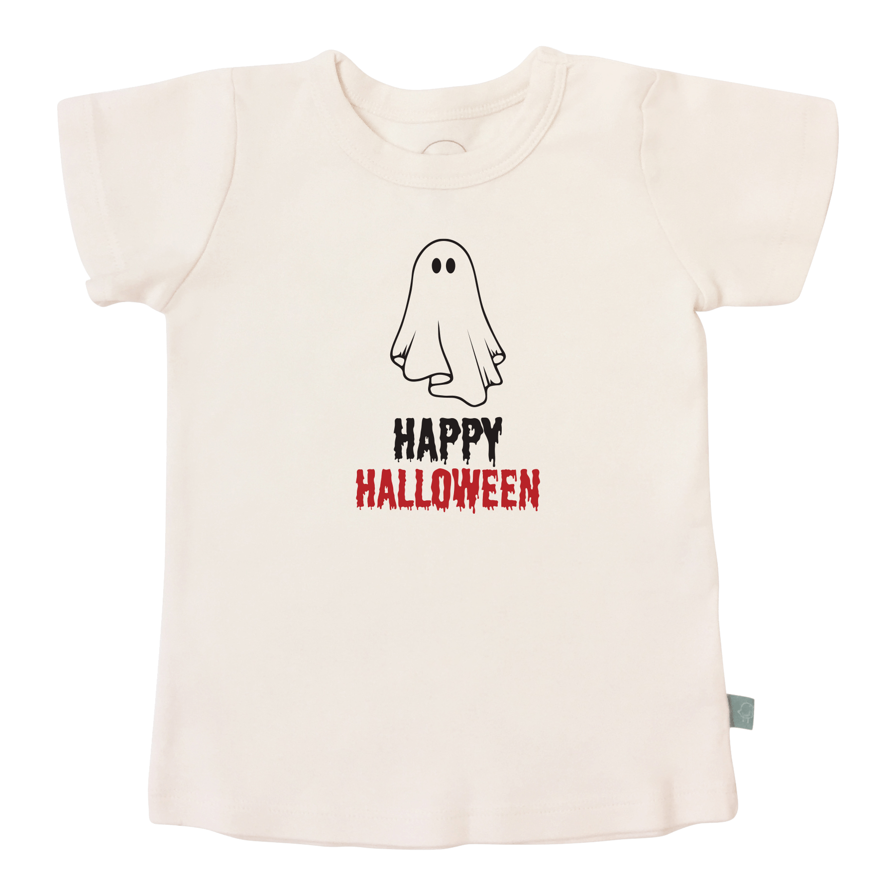graphic tee | happy halloween ghost - Aaria Tees Aaria Tees