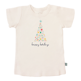 graphic tee | happy holidays tree - Aaria Tees Aaria Tees